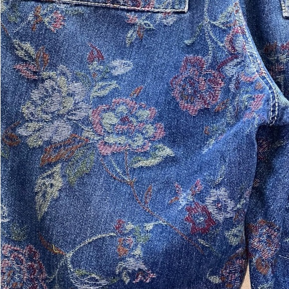 BDG SANDY HIGH WAISTED JOGGER JEAN FLORAL PAISLEY. Size M - Picture 6 of 9